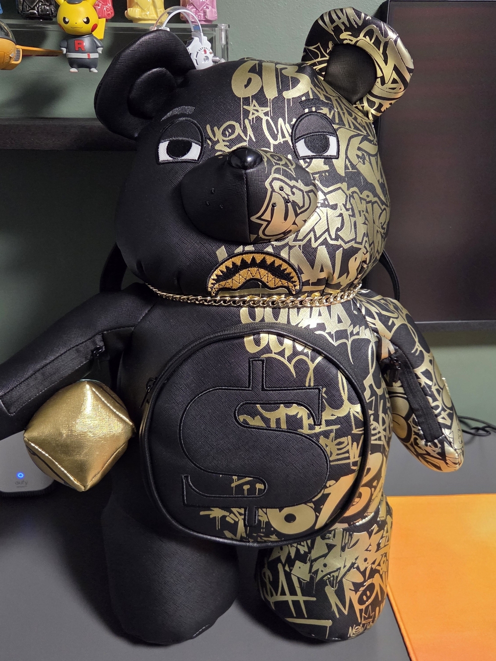 Sprayground Half Graff Glide Moneybear Backpack